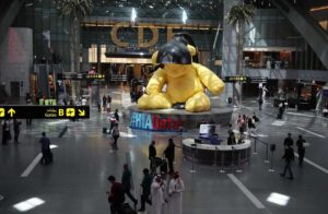 Inside Hamad International Airport