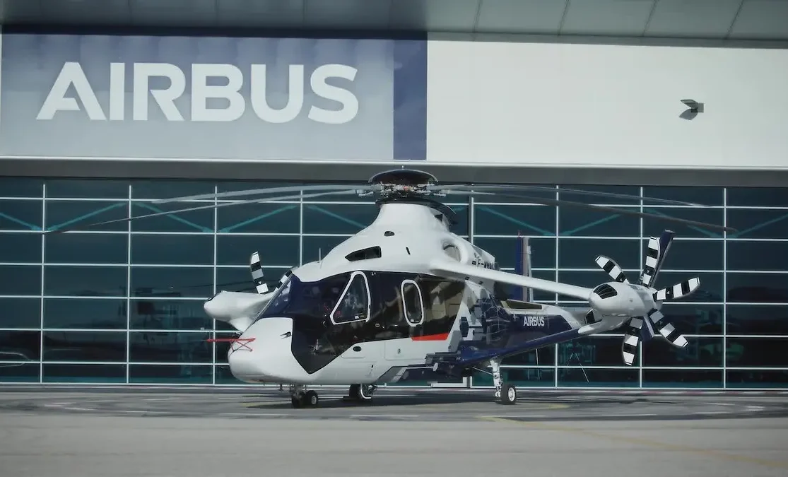 An Airbus Racer Helicopter at Airbus