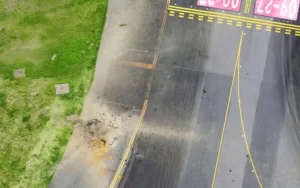 Unexploded WWII Bomb Detonates at Japanese Airport