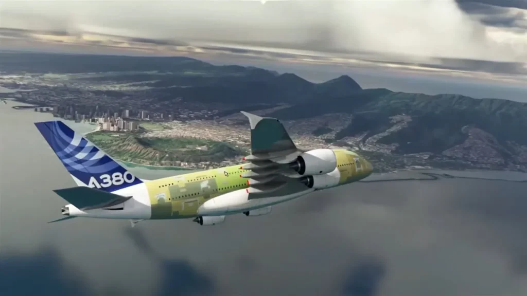 FlybyWire Simulations A380X in MSFS