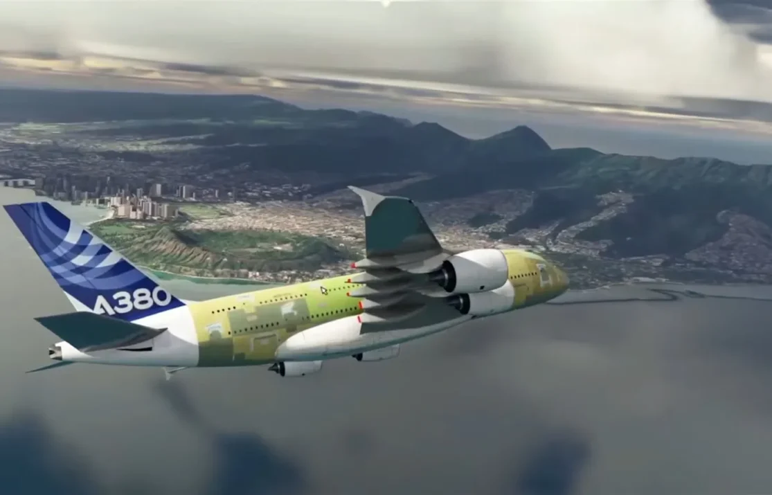 FlybyWire Simulations A380X in MSFS