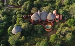 African luxury lodge