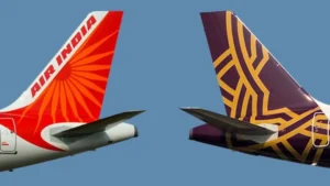 Air India and Visatara Airlines