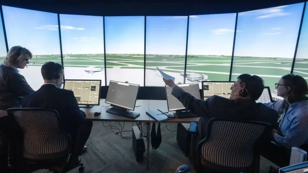 Air traffic controller shortage