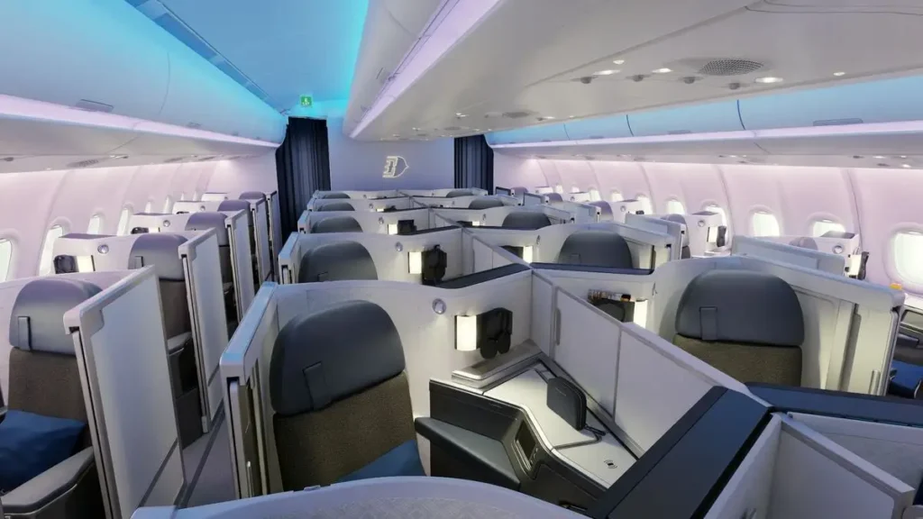 Malaysia Airlines Business Class Seat