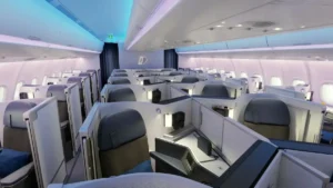 Malaysia Airlines Business Class Seat